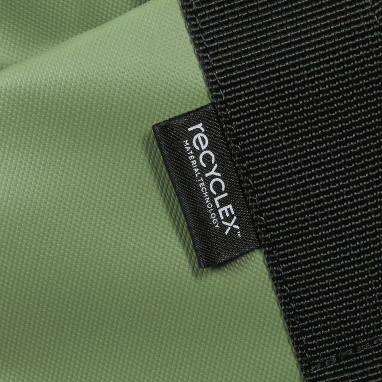 Reisetasche Ecodiver Duffle S auch als Rucksack nutzbar, Farbe: schwarz, grün/oliv, weiß, Marke: Samsonite, Abmessungen in cm: 31x55x24, Bild 10 von 11
