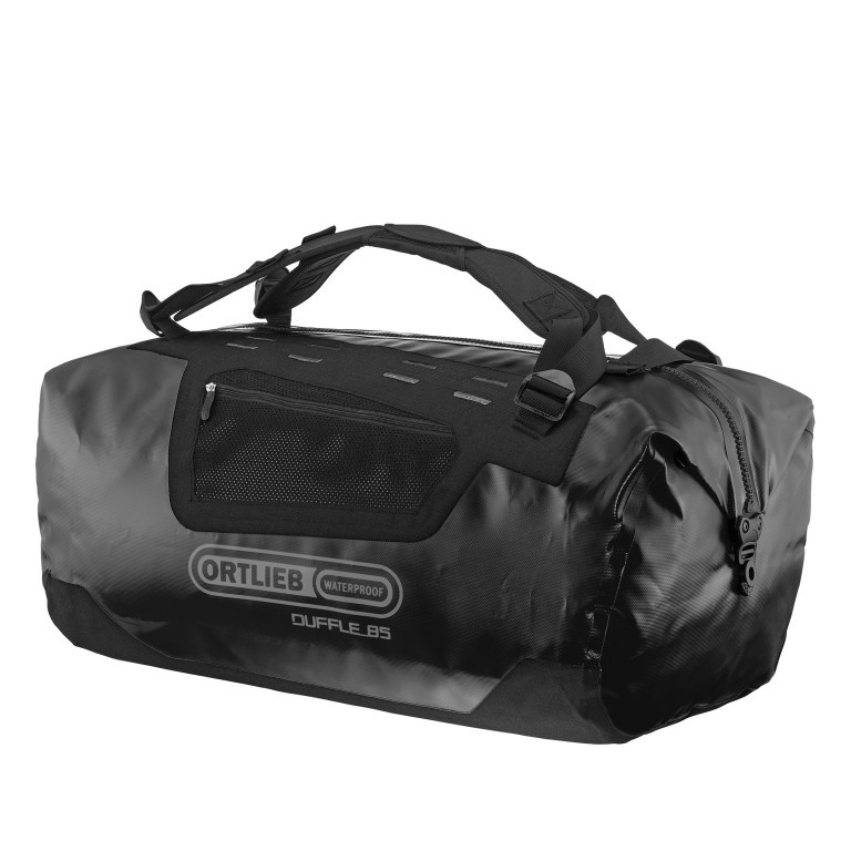Reisetasche Duffle Volumen 85 Liter, Farbe: schwarz, grün/oliv, Marke: Ortlieb, Abmessungen in cm: 65x31x44, Bild 4 von 10