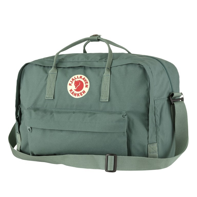 Reisetasche / Rucksack Kånken Weekender mit Laptopfach 17 Zoll, Farbe: schwarz, blau/petrol, grün/oliv, flieder/lila, beige, Marke: Fjällräven, Abmessungen in cm: 44x30x20, Bild 2 von 8