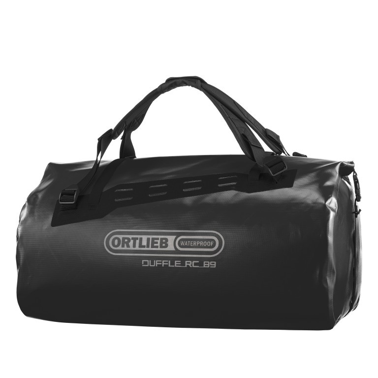 Reisetasche Duffle RC auch als Rucksack nutzbar Volumen 89 Liter, Farbe: schwarz, grün/oliv, Marke: Ortlieb, Abmessungen in cm: 71x40x40, Bild 3 von 10