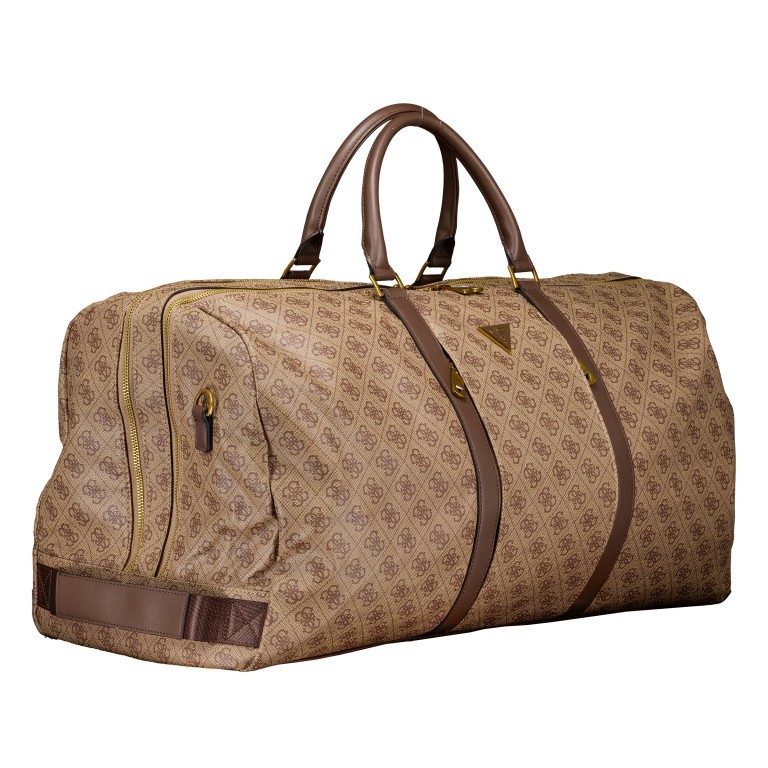 Reisetasche Pisa Größe 60 cm, Farbe: schwarz, braun, cognac, Marke: Guess, Abmessungen in cm: 60x34x25, Bild 2 von 6