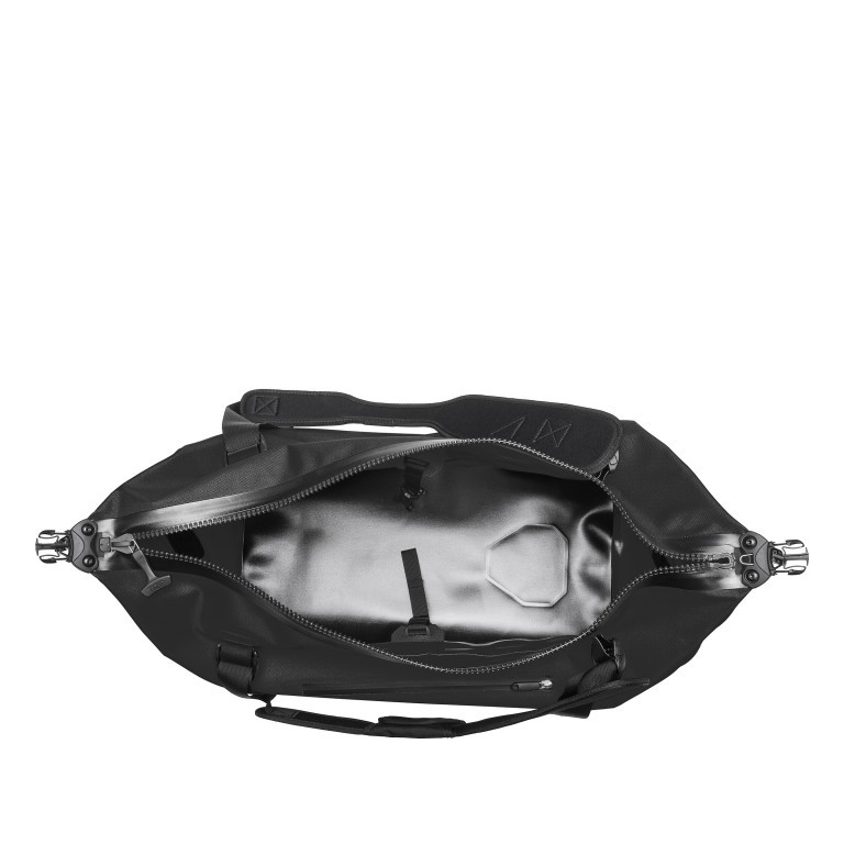 Reisetasche Duffle Lite auch als Rucksack nutzbar Volumen 40 Liter, Farbe: schwarz, beige, Marke: Ortlieb, Bild 7 von 12