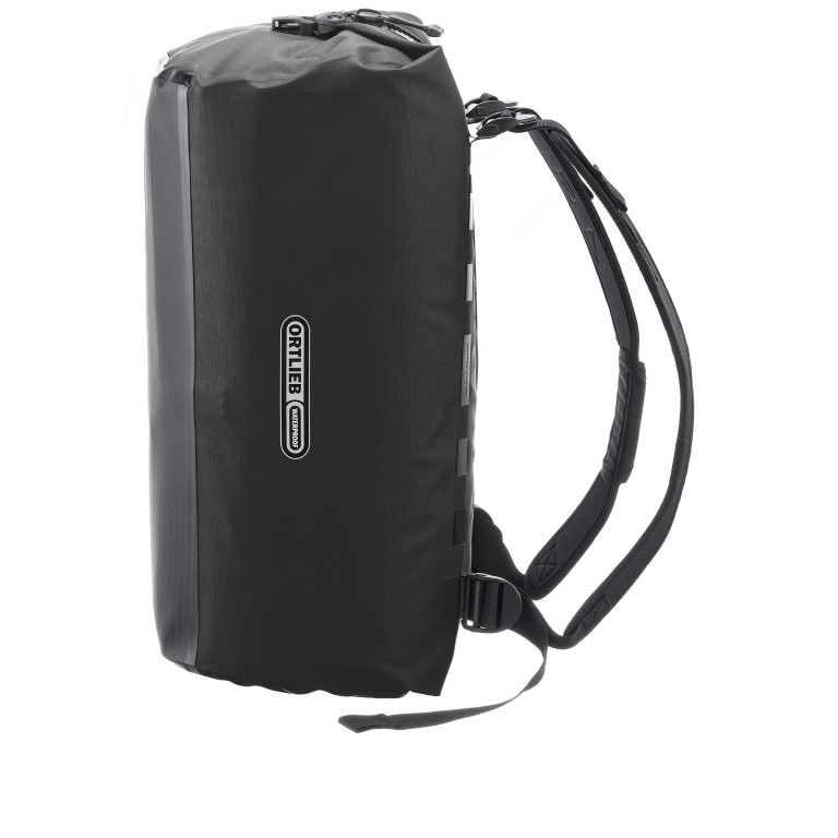 Reisetasche Duffle Lite auch als Rucksack nutzbar Volumen 40 Liter, Farbe: schwarz, beige, Marke: Ortlieb, Bild 3 von 12