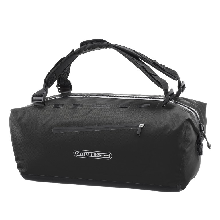 Reisetasche Duffle Lite auch als Rucksack nutzbar Volumen 40 Liter, Farbe: schwarz, beige, Marke: Ortlieb, Bild 1 von 12