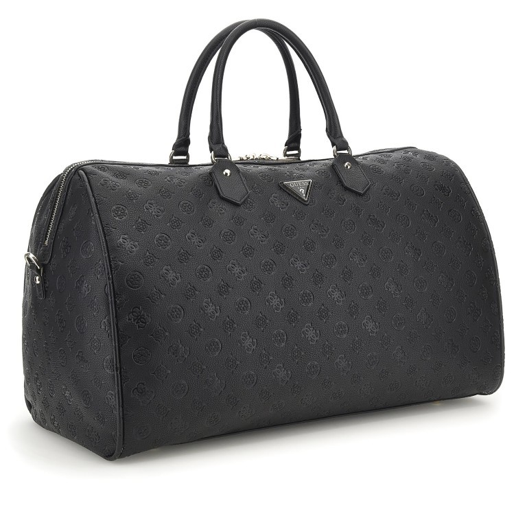 Reisetasche Wilder Travel Größe 50 cm, Farbe: schwarz, beige, Marke: Guess, Abmessungen in cm: 50x31x26, Bild 2 von 6