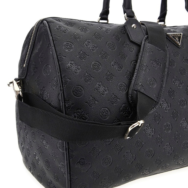 Reisetasche Wilder Travel Größe 50 cm, Farbe: schwarz, beige, Marke: Guess, Abmessungen in cm: 50x31x26, Bild 6 von 6