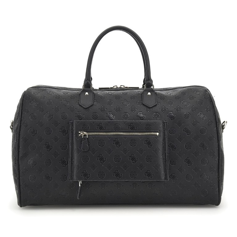 Reisetasche Wilder Travel Größe 50 cm, Farbe: schwarz, beige, Marke: Guess, Abmessungen in cm: 50x31x26, Bild 3 von 6