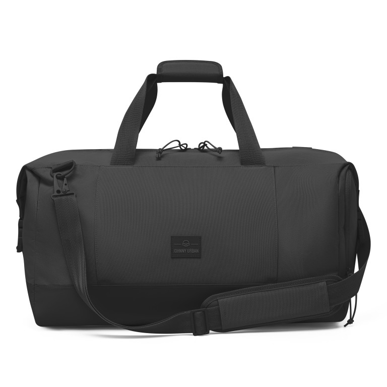 Reisetasche Eco Series Milan, Farbe: schwarz, beige, Marke: Johnny Urban, Abmessungen in cm: 52x37x25, Bild 1 von 9