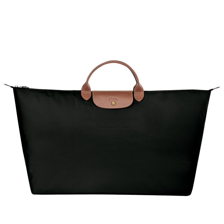 Reisetasche Le Pliage Reisetasche XL, Farbe: schwarz, grau, blau/petrol, cognac, taupe/khaki, rot/weinrot, flieder/lila, beige, bunt, Marke: Longchamp, Abmessungen in cm: 55x40x23, Bild 1 von 5