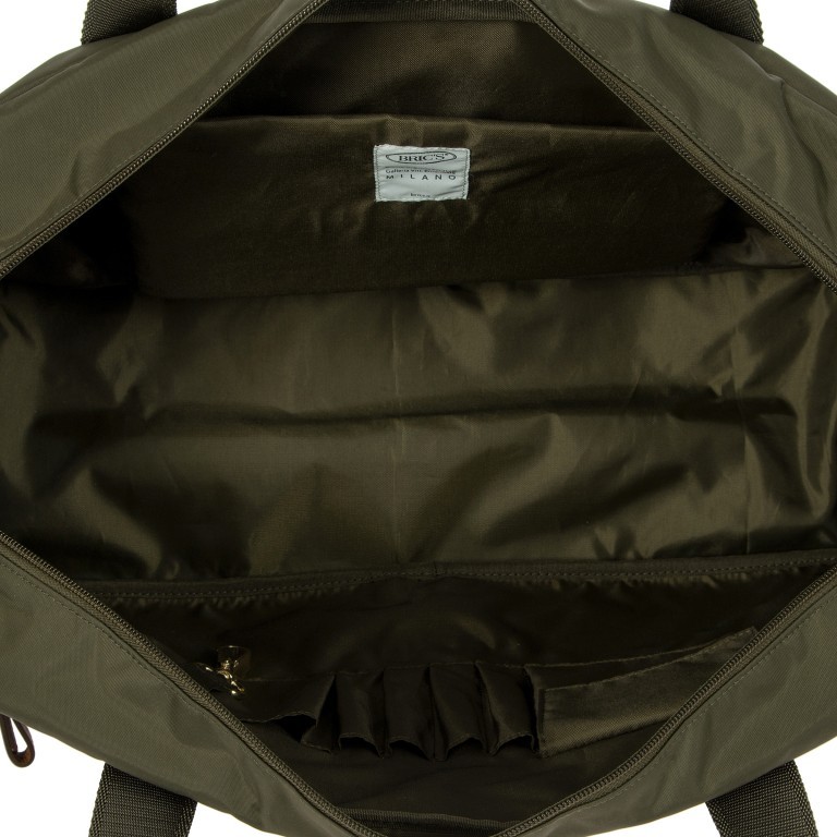 Reisetasche X-BAG & X-Travel Dove Gray, Farbe: taupe/khaki, Marke: Brics, EAN: 8016623887845, Abmessungen in cm: 46x24x22, Bild 11 von 12
