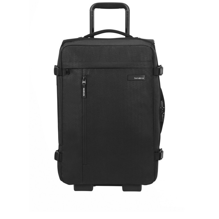 Reisetasche Roader Duffle Wheel 55, Farbe: schwarz, grau, blau/petrol, Marke: Samsonite, Abmessungen in cm: 35x55x23, Bild 1 von 11