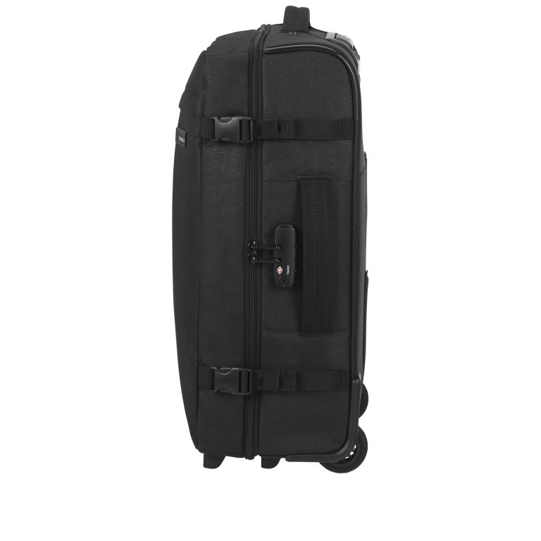 Reisetasche Roader Duffle Wheel 55, Farbe: schwarz, grau, blau/petrol, Marke: Samsonite, Abmessungen in cm: 35x55x23, Bild 3 von 11