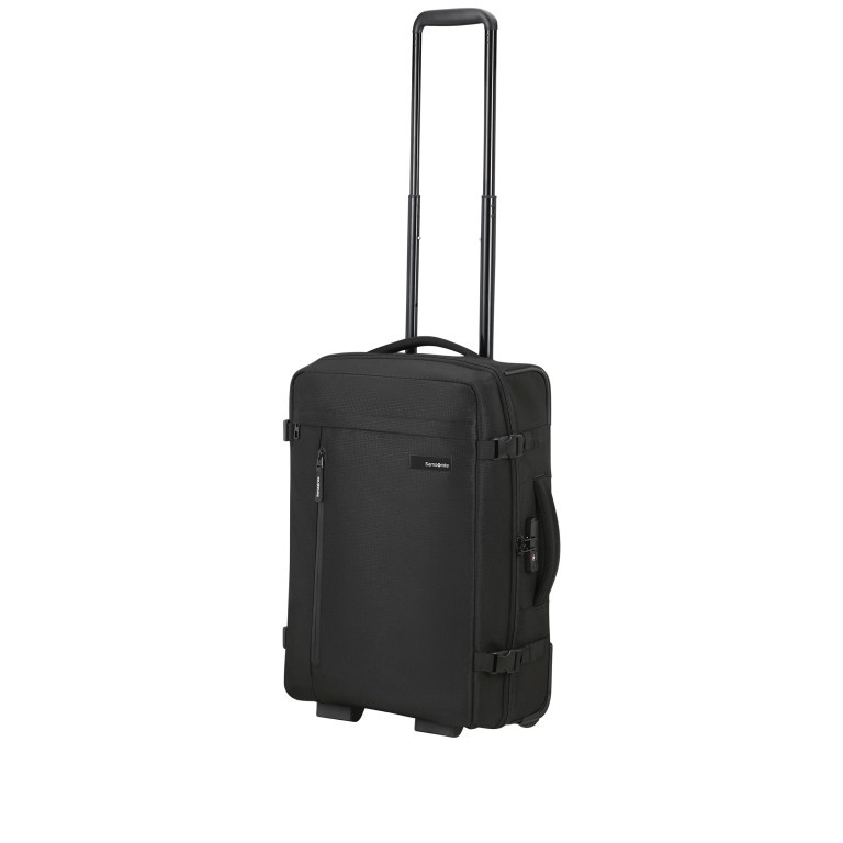 Reisetasche Roader Duffle Wheel 55, Farbe: schwarz, grau, blau/petrol, Marke: Samsonite, Abmessungen in cm: 35x55x23, Bild 9 von 11