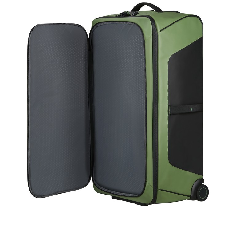 Reisetasche Ecodiver Duffle Wheel 79 Stone Green, Farbe: grün/oliv, Marke: Samsonite, EAN: 5400520222244, Abmessungen in cm: 79x31x44, Bild 7 von 8