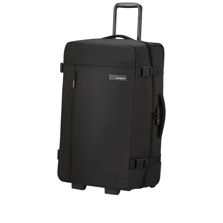 Reisetasche Roader Duffle Wheel 68, Farbe: schwarz, grau, blau/petrol, Marke: Samsonite, Abmessungen in cm: 68x30x41, Bild 2 von 6