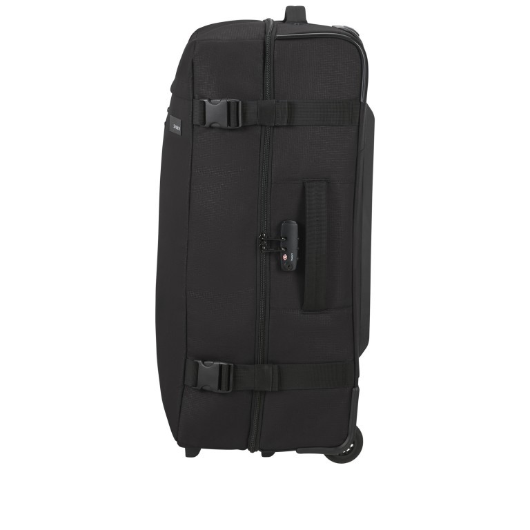 Reisetasche Roader Duffle Wheel 68, Farbe: schwarz, grau, blau/petrol, Marke: Samsonite, Abmessungen in cm: 68x30x41, Bild 3 von 6