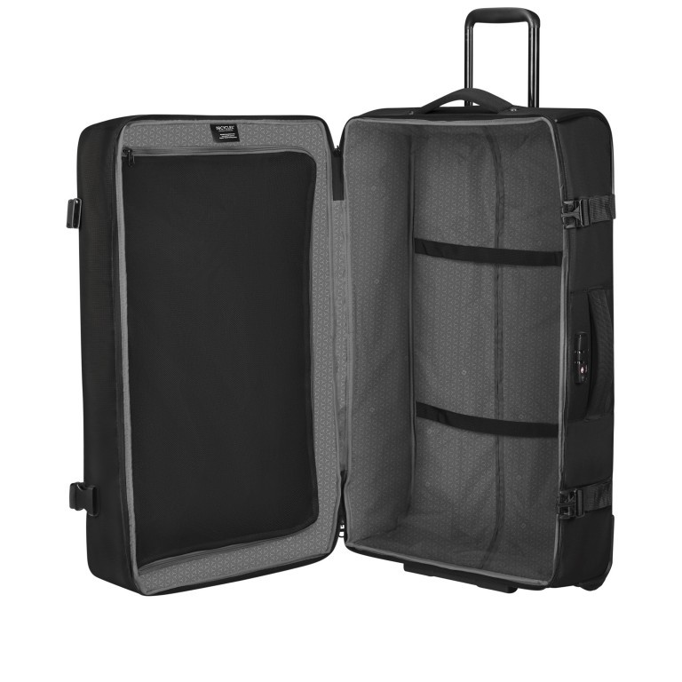 Reisetasche Roader Duffle Wheel 79, Farbe: schwarz, grau, blau/petrol, Marke: Samsonite, Abmessungen in cm: 79x45x32, Bild 5 von 6