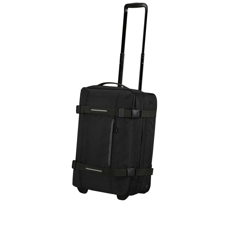 Reisetasche Urban Track S mit Rollen, Farbe: schwarz, blau/petrol, taupe/khaki, rosa/pink, orange, Marke: American Tourister, Abmessungen in cm: 35x55x20, Bild 3 von 11