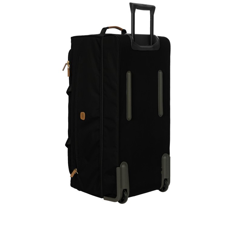 Reisetasche X-BAG & X-Travel Größe 77 cm, Farbe: schwarz, blau/petrol, grün/oliv, Marke: Brics, Abmessungen in cm: 77x35x36, Bild 5 von 8