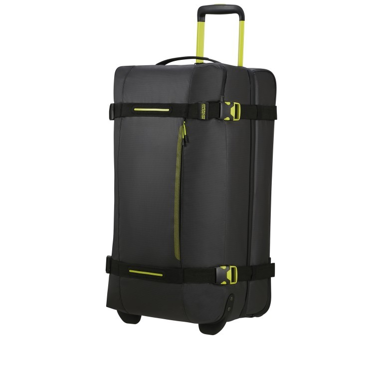 Reisetasche Urban Track M Coated mit Rollen, Farbe: blau/petrol, gelb, beige, Marke: American Tourister, Abmessungen in cm: 40x68x38.5, Bild 2 von 13