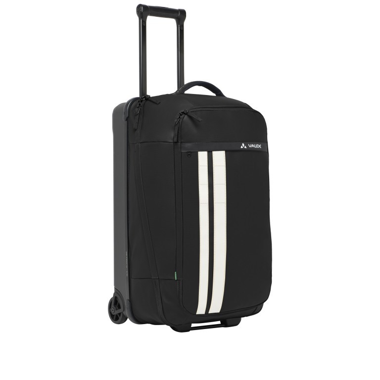 Reisetasche / Trolley Takutea 65 mit Rollen, Farbe: schwarz, orange, Marke: Vaude, Abmessungen in cm: 38x65x31, Bild 2 von 11