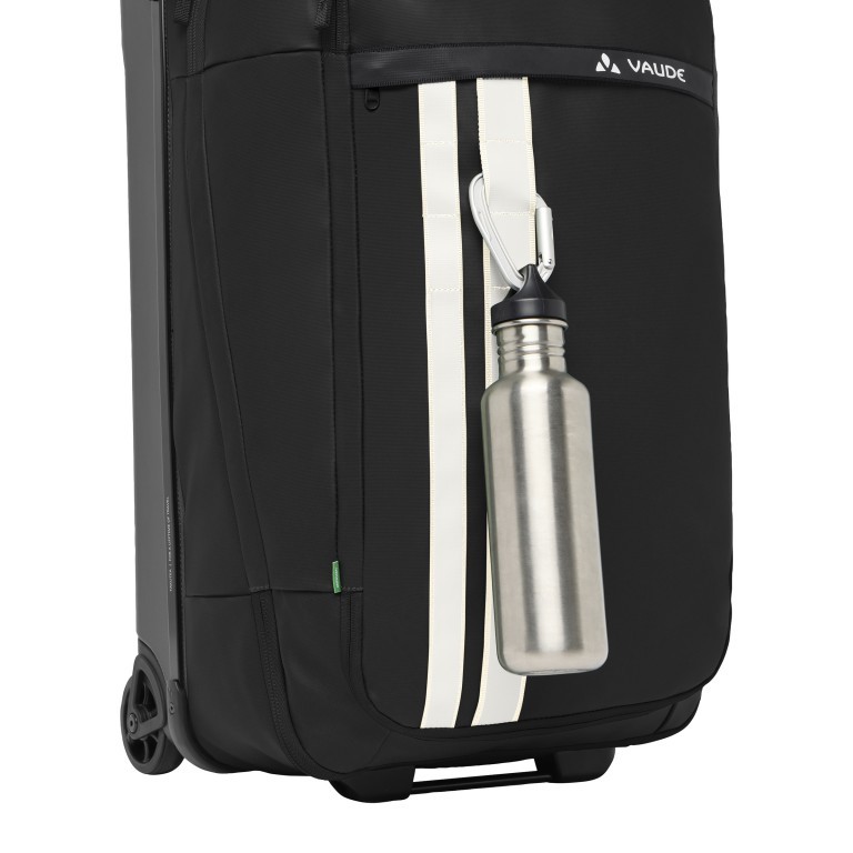 Reisetasche / Trolley Takutea 65 mit Rollen, Farbe: schwarz, orange, Marke: Vaude, Abmessungen in cm: 38x65x31, Bild 10 von 11