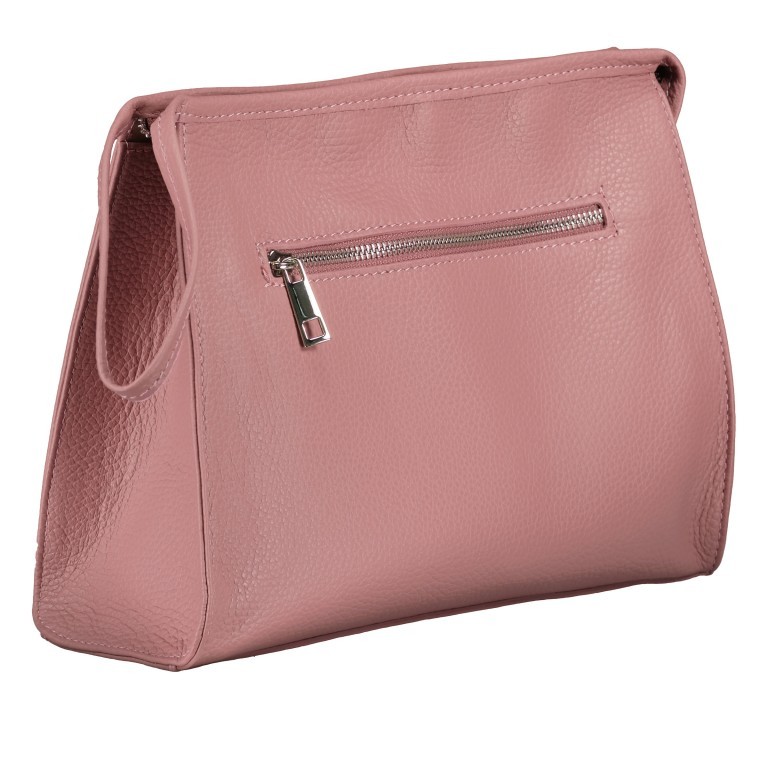 Kulturbeutel L Rosa, Farbe: rosa/pink, Marke: Hausfelder Manufaktur, EAN: 4065646010536, Abmessungen in cm: 28x22x9, Bild 2 von 5