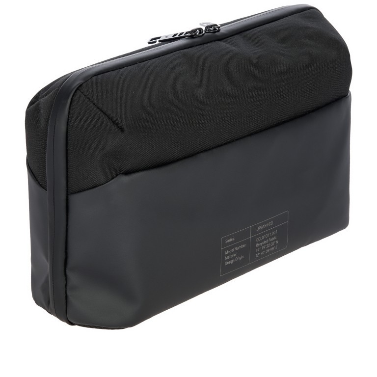 Kulturbeutel Urban Eco Washbag L mit Haken zum Aufhängen Stone Grey, Farbe: grau, Marke: Porsche Design, EAN: 4056487038674, Abmessungen in cm: 27x18x10, Bild 4 von 9