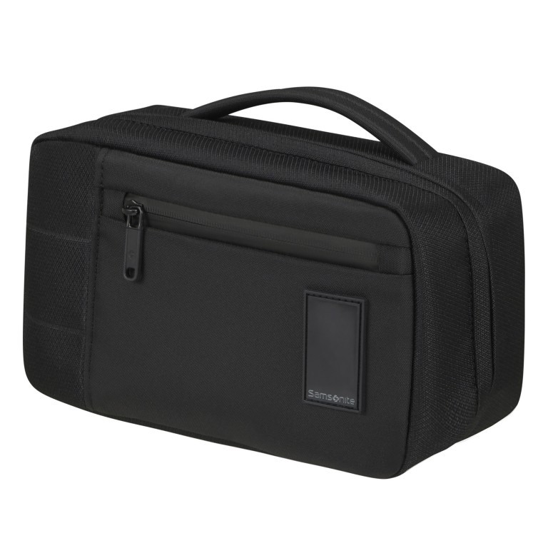 Kulturbeutel Vaycay Toilet Kit Black, Farbe: schwarz, Marke: Samsonite, EAN: 5400520190536, Abmessungen in cm: 26x18x12, Bild 2 von 7