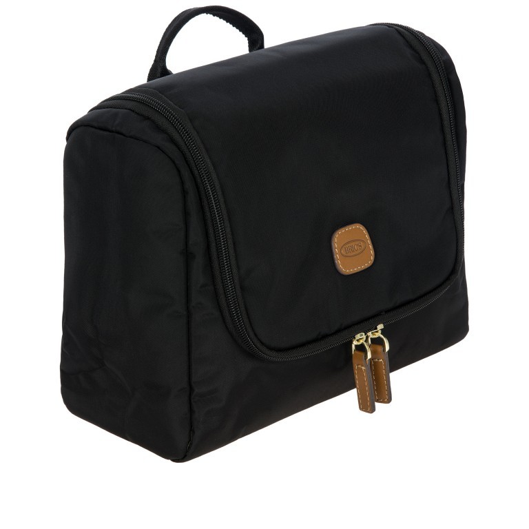 Kulturbeutel X-BAG & X-Travel zum Aufhängen, Farbe: schwarz, blau/petrol, grün/oliv, Marke: Brics, Abmessungen in cm: 26x23.5x11, Bild 2 von 6
