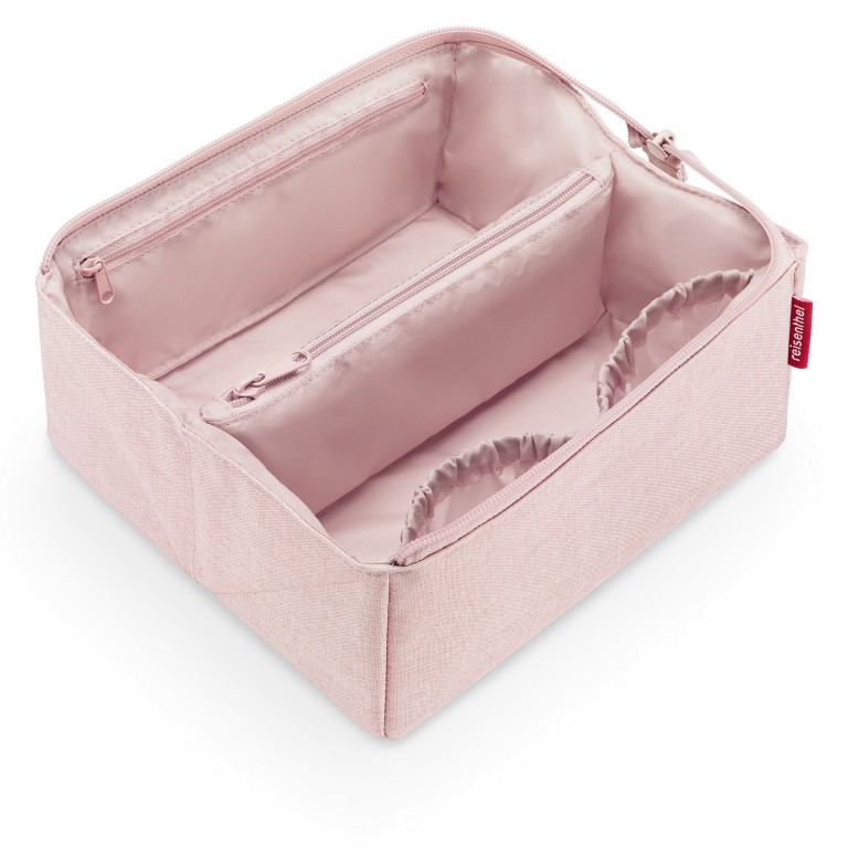 Kulturbeutel Foldcase Twist, Farbe: rosa/pink, beige, Marke: Reisenthel, Abmessungen in cm: 23x11x11, Bild 3 von 3