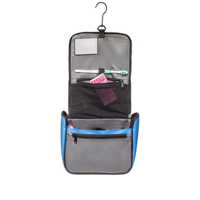 Kulturbeutel New Islands Benno Volumen 5 Liter, Farbe: schwarz, blau/petrol, Marke: Vaude, Abmessungen in cm: 26x20x14, Bild 5 von 5