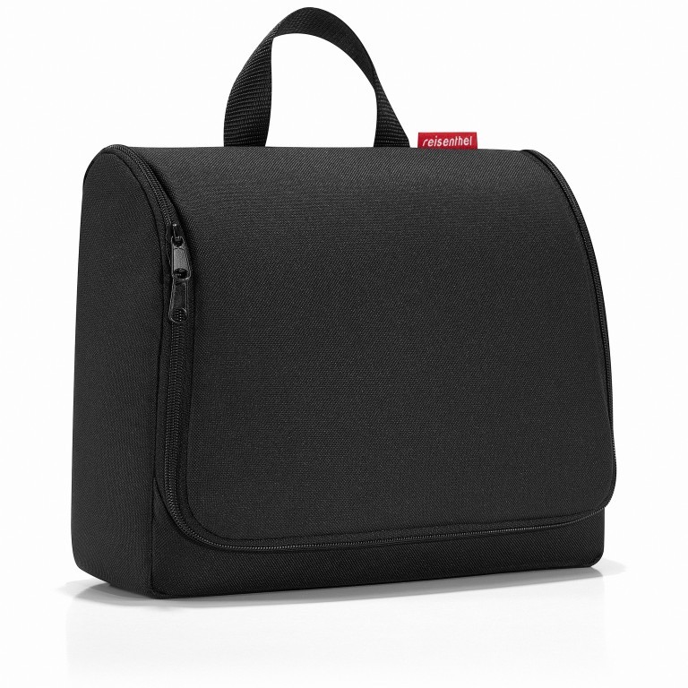 Kulturbeutel Toiletbag XL zum Aufhängen, Farbe: schwarz, anthrazit, grau, blau/petrol, braun, cognac, taupe/khaki, grün/oliv, rot/weinrot, orange, beige, weiß, bunt, Marke: Reisenthel, Abmessungen in cm: 28x25x10, Bild 1 von 3
