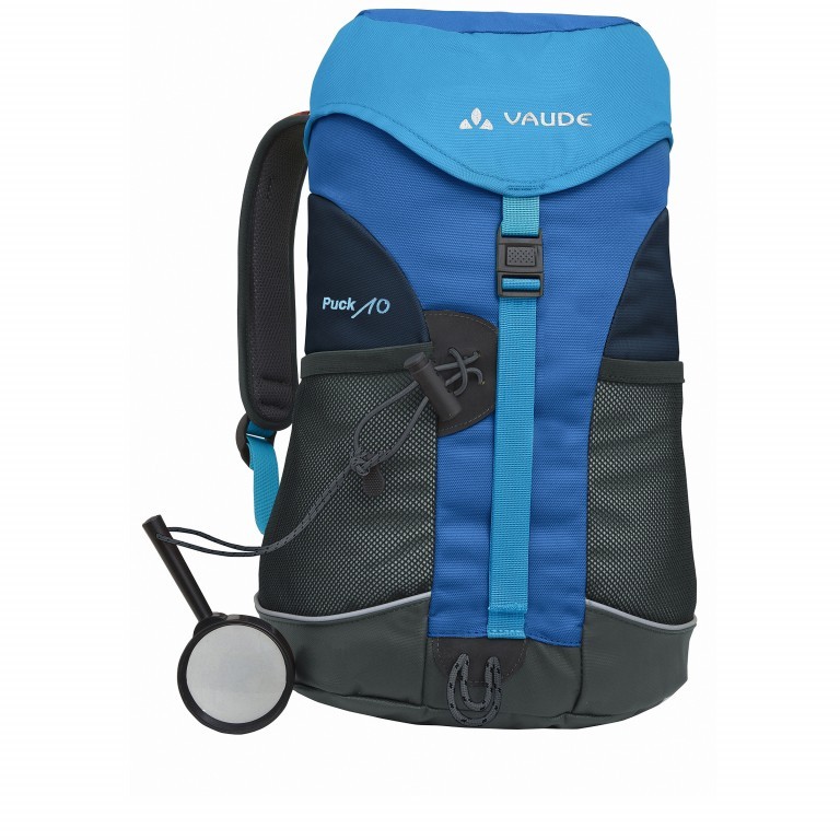 Kinderrucksack Familay Puck Bleu, Farbe: blau/petrol, Marke: Vaude, EAN: 4021573766755, Abmessungen in cm: 24x38x11, Bild 1 von 2