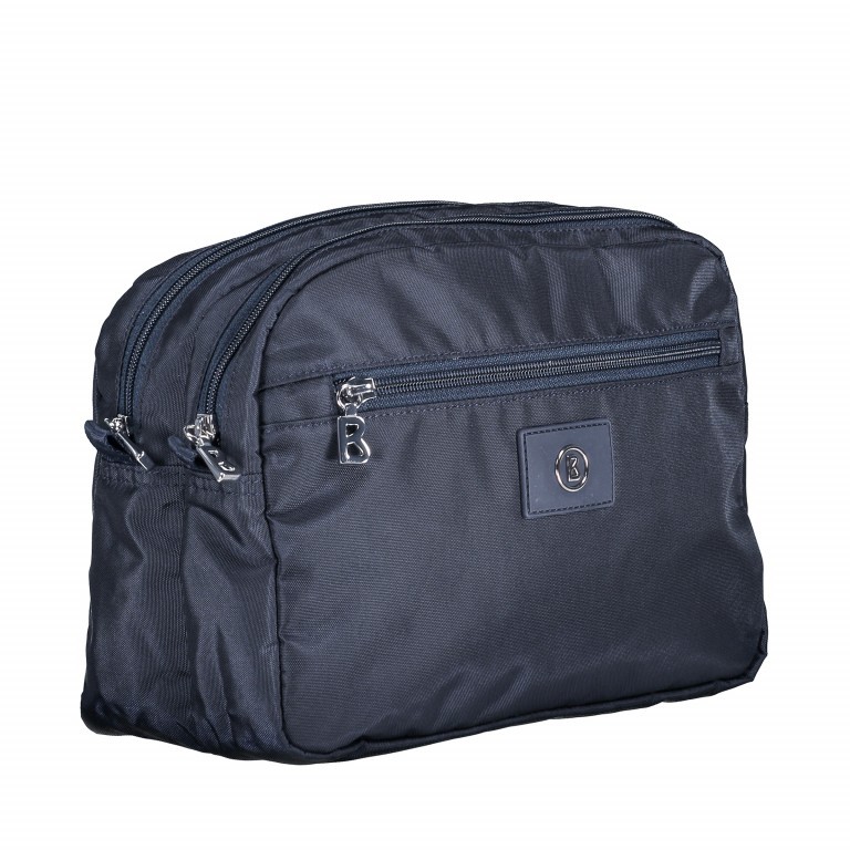 Kulturbeutel spirit Wet Pack Navy, Farbe: blau/petrol, Marke: Bogner, Abmessungen in cm: 28x20x12, Bild 2 von 5