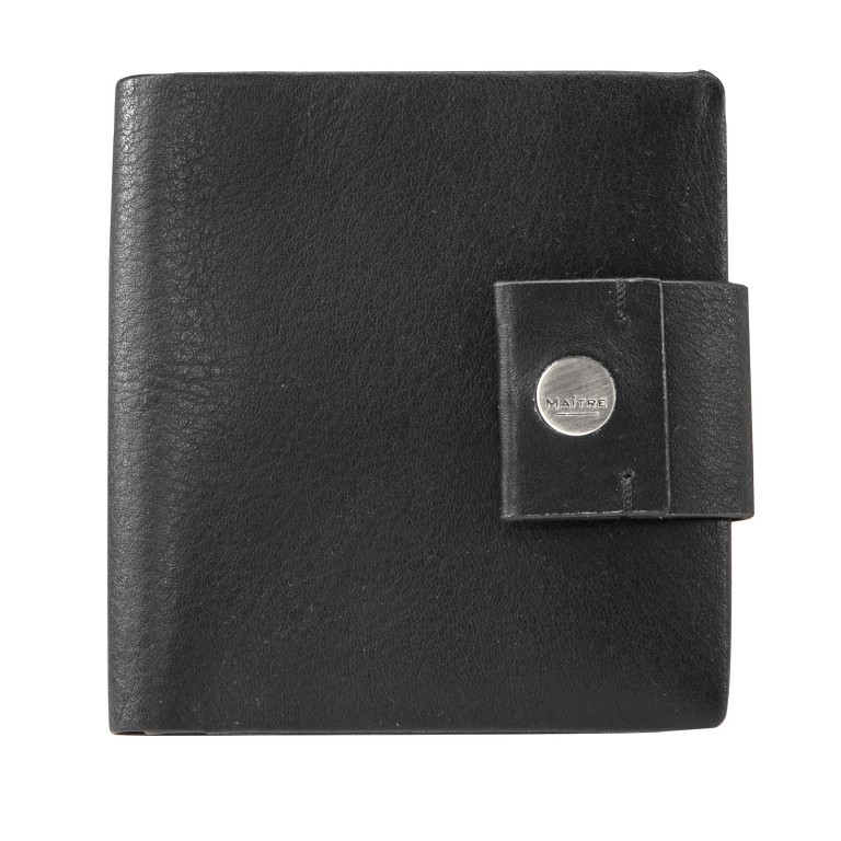 Geldbörse Henau Dalene mit RFID-Schutz Schwarz, Farbe: schwarz, Marke: Maitre, EAN: 4053533532025, Abmessungen in cm: 9x10x2, Bild 1 von 6