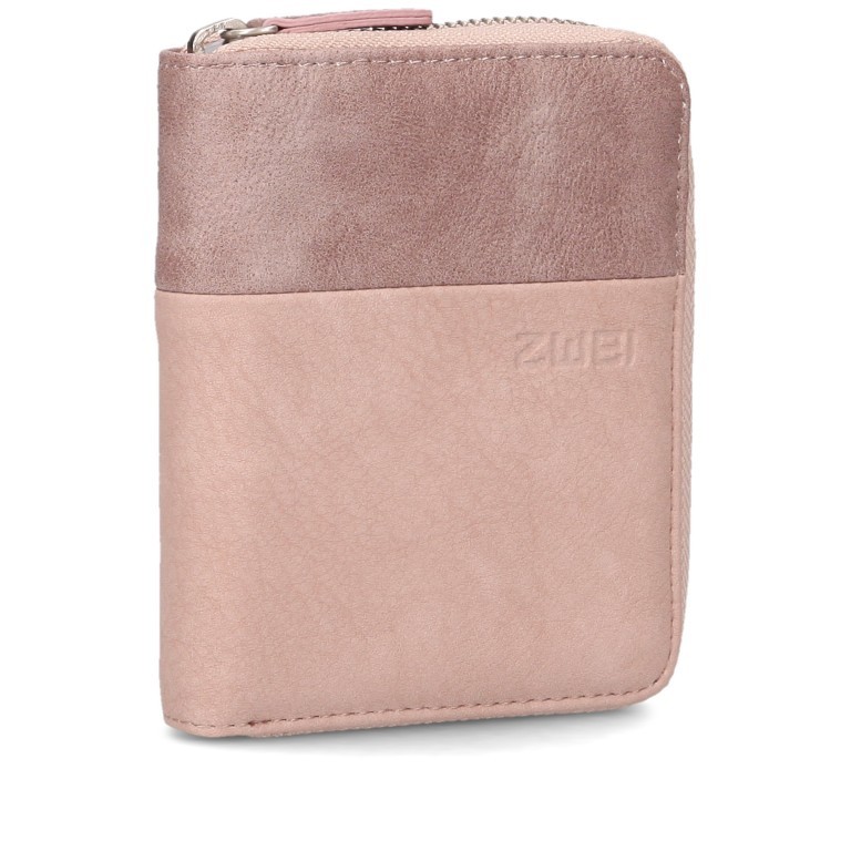 Geldbörse Eva Wallet EVW10 Rough Creme, Farbe: rosa/pink, Marke: Zwei, EAN: 4250257922853, Abmessungen in cm: 10x13x4, Bild 2 von 6