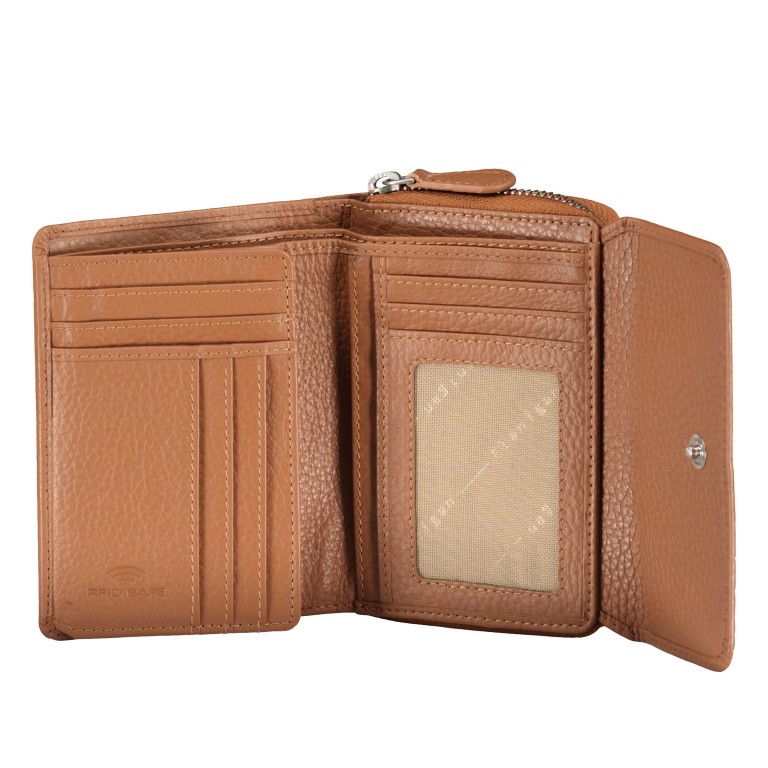 Geldbörse Como MF3 mit RFID-Schutz Blau, Farbe: blau/petrol, Marke: Flanigan, EAN: 4035486098872, Abmessungen in cm: 14x10.5x3.5, Bild 5 von 6
