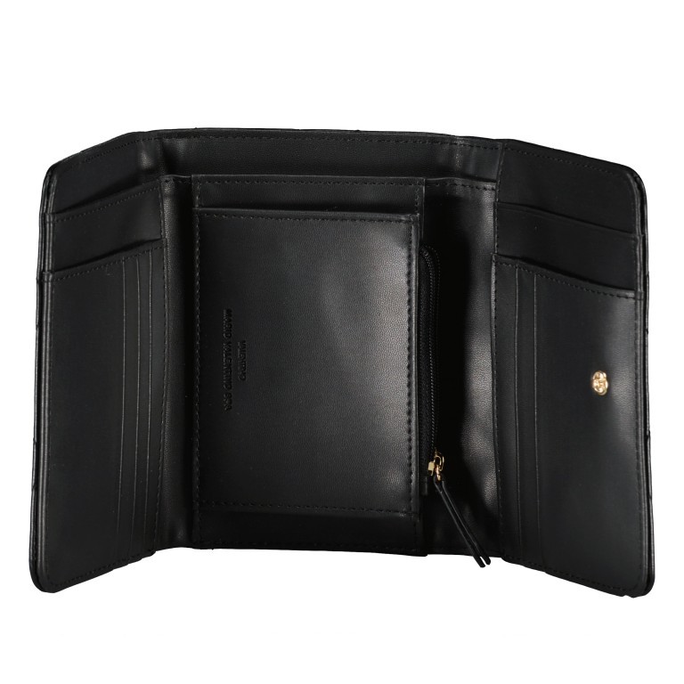 Geldbörse Ocarina Nero, Farbe: schwarz, Marke: Valentino Bags, EAN: 8052790912225, Abmessungen in cm: 15x11x3, Bild 4 von 4