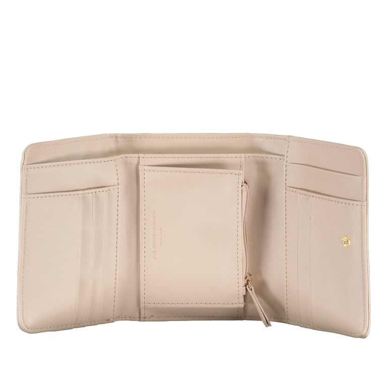 Geldbörse Noodles Ecru, Farbe: beige, Marke: Valentino Bags, EAN: 8058043735108, Abmessungen in cm: 15x10x3.5, Bild 4 von 4