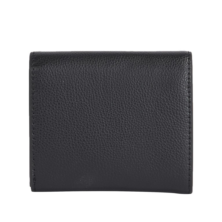 Geldbörse Tommy Life Medium Wallet Black, Farbe: schwarz, Marke: Tommy Hilfiger, EAN: 8720641961875, Abmessungen in cm: 10.5x9x2, Bild 2 von 3