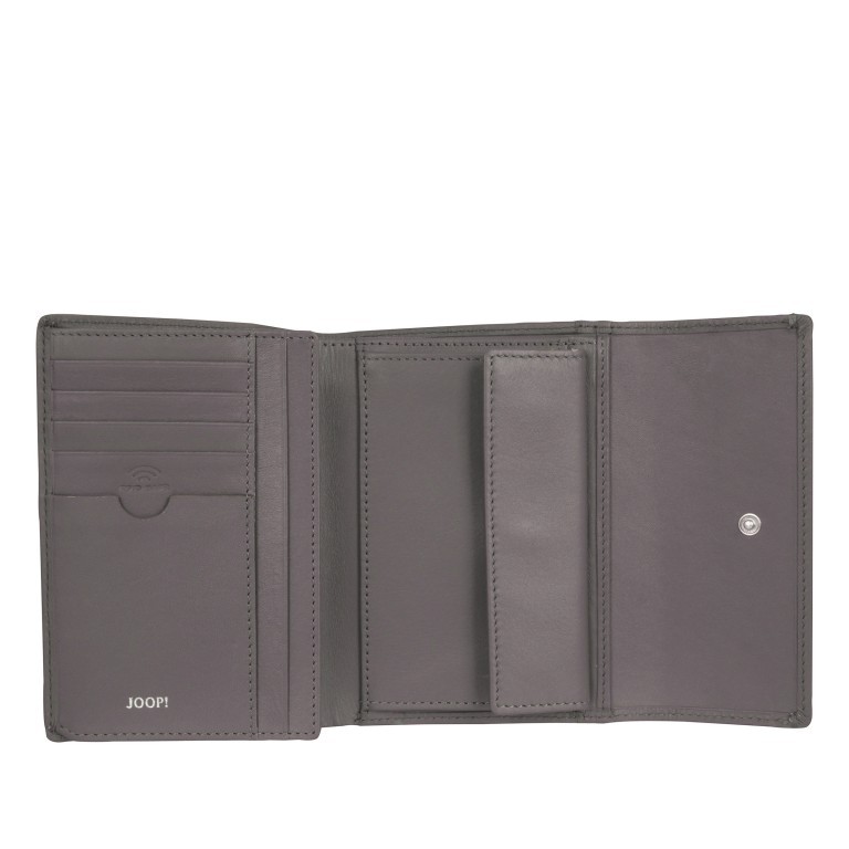 Geldbörse Sofisticato 1.0 Cosma MH10F Dark Grey, Farbe: grau, Marke: Joop!, EAN: 4048835098959, Abmessungen in cm: 14x10x3, Bild 4 von 5
