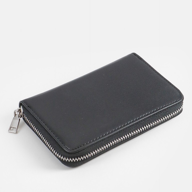 Geldbörse Ebba, Farbe: schwarz, braun, taupe/khaki, grün/oliv, beige, Marke: Seidenfelt, Abmessungen in cm: 15x10x2.5, Bild 2 von 3