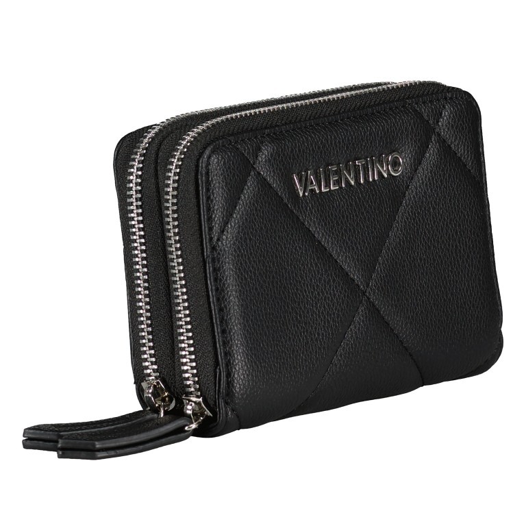 Geldbörse Cold Relove Recycle Nero, Farbe: schwarz, Marke: Valentino Bags, EAN: 8054942031440, Abmessungen in cm: 15x10.5x4, Bild 2 von 4