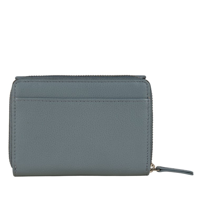 Geldbörse Luise 451, Farbe: schwarz, blau/petrol, taupe/khaki, grün/oliv, rosa/pink, orange, beige, Marke: Flanigan, Abmessungen in cm: 13x9.5x3.5, Bild 3 von 5