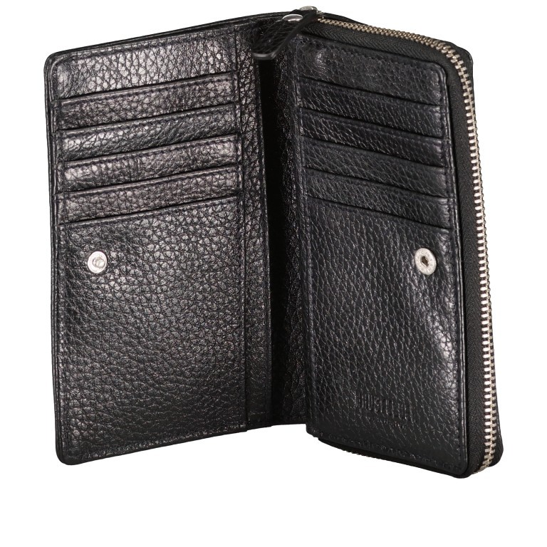 Geldbörse, Marke: Hausfelder Manufaktur, Abmessungen in cm: 14.5x9x2, Bild 4 von 5