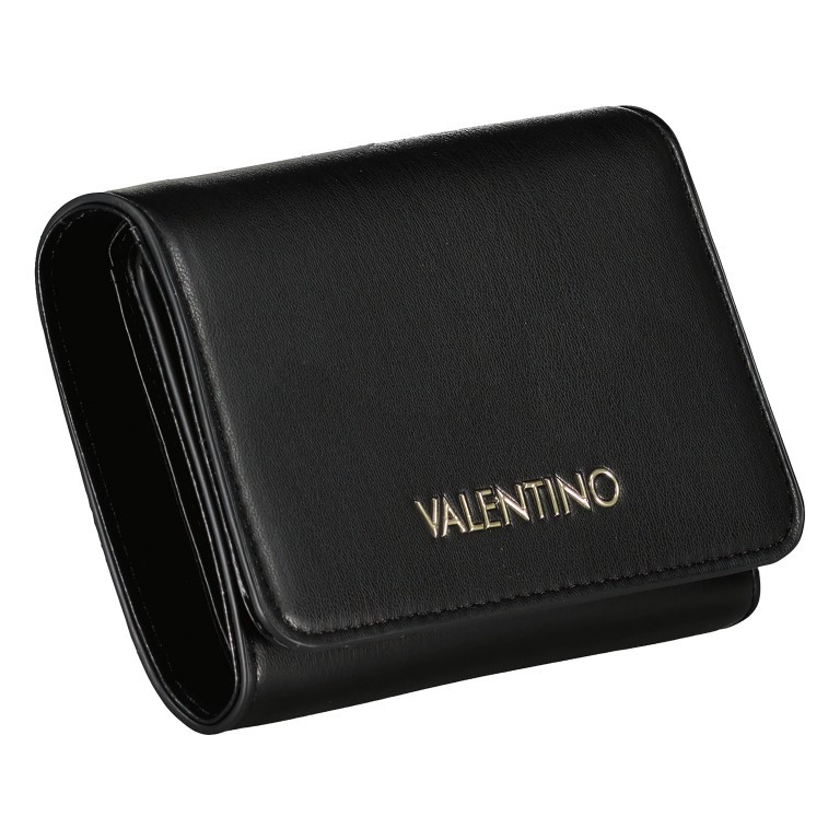 Geldbörse Chamonix Nero, Farbe: schwarz, Marke: Valentino Bags, EAN: 8054942122414, Abmessungen in cm: 15x10.2x3.5, Bild 2 von 4