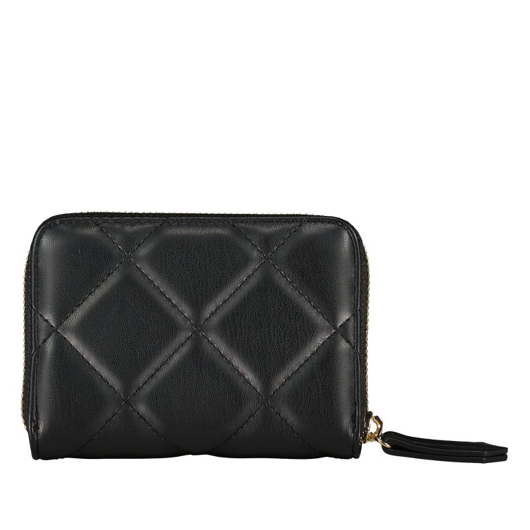 Geldbörse Ocarina, Farbe: schwarz, beige, Marke: Valentino Bags, Abmessungen in cm: 13x9.5x2.5, Bild 3 von 4