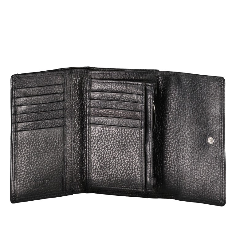 Geldbörse, Marke: Hausfelder Manufaktur, Abmessungen in cm: 14.2x10x2.5, Bild 4 von 5