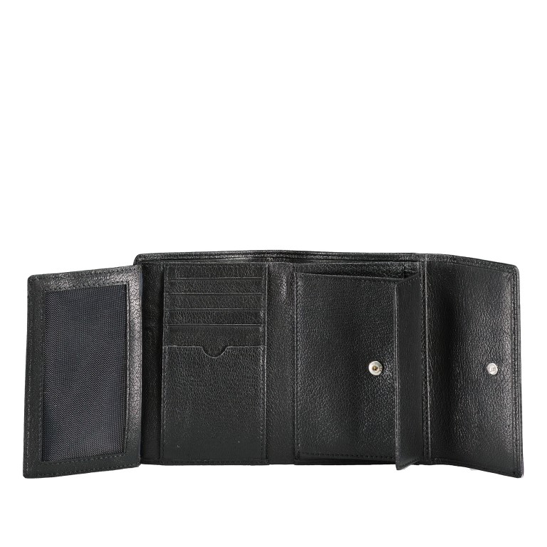Geldbörse Lantea Cosma MH10F, Farbe: schwarz, grau, blau/petrol, braun, cognac, grün/oliv, rot/weinrot, flieder/lila, rosa/pink, orange, Marke: Joop!, Abmessungen in cm: 14x10x3, Bild 5 von 5